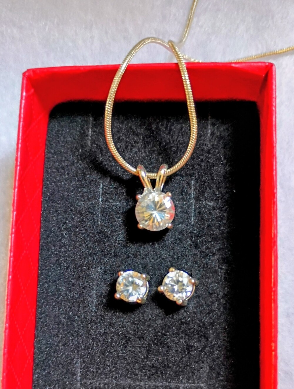 DKD Signed   Matching Earrings and Necklace